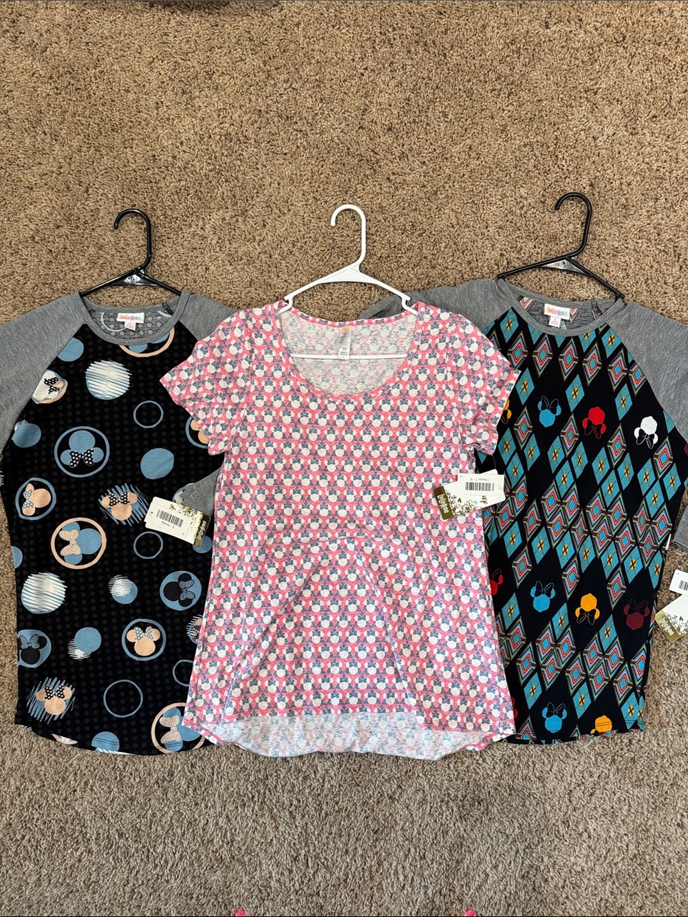 NWT Disney bundle! Lularoe size small